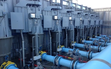 Desal water treatment plant