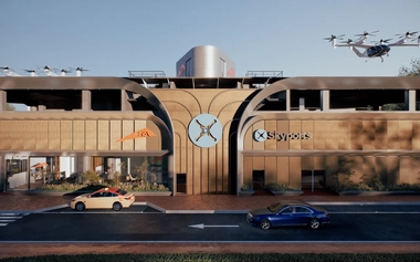GHD-designed vertiport in Dubai
