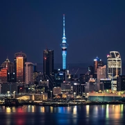 Auckland City Skyline - New Zealand