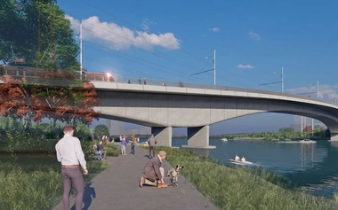 Parramatta Light Rail Stage 2 Bridge