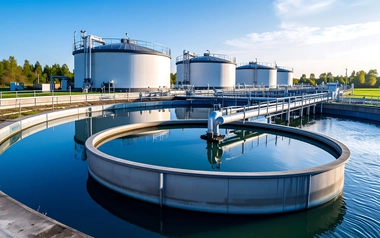 Industrial water treatment facility