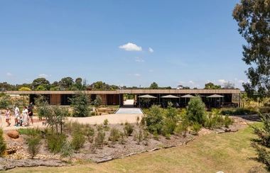Bendigo Botanic Gardens gallery landscape