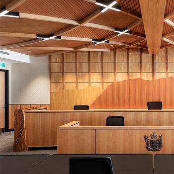 Whangarei Maori courtroom