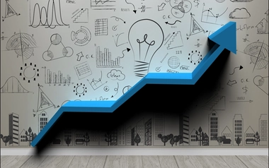 Business wall background