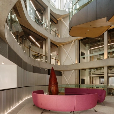 Inside Barwon Water building