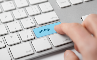 clavier avec surbrillance sur ISO 9001