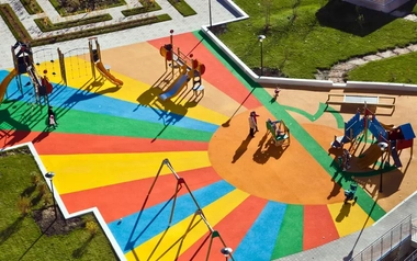 colorful playground 