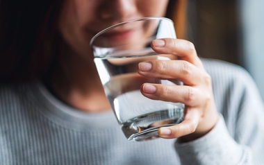 Woman Drinking Water  