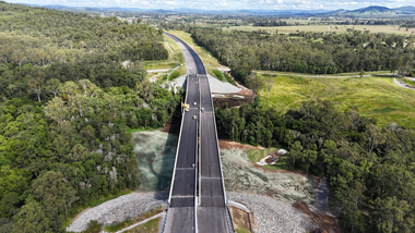 Six Mile Creek Bridge bridge looking south