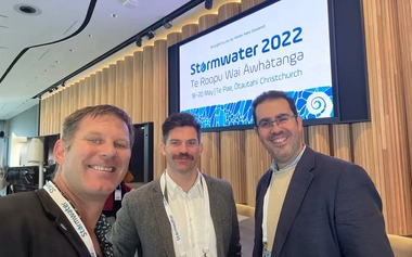 GHD team members at the Stormwater Conference
