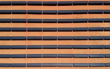 utility-scale photovoltaic solar power plant