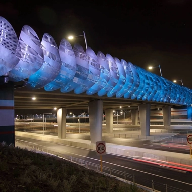 Sky Ribbon structure at the Tonkin Highway 
