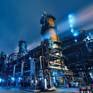 Oil refinery chemical petrochemical plant