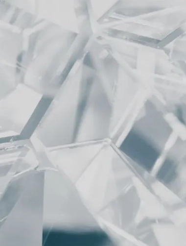 A close up shot of a crystal