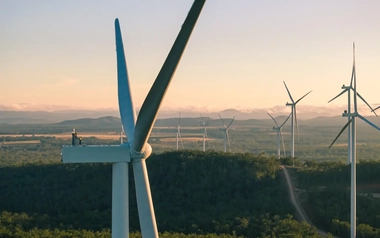 Wind Turbines up close